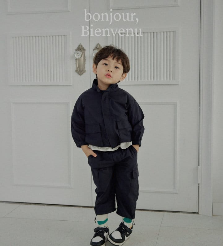 Bienvenu - Korean Children Fashion - #Kfashion4kids - High Neck String Jumper - 6