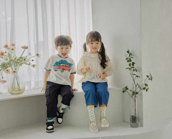 Bienvenu - Korean Children Fashion - #Kfashion4kids - Windbreaker Pants - 5