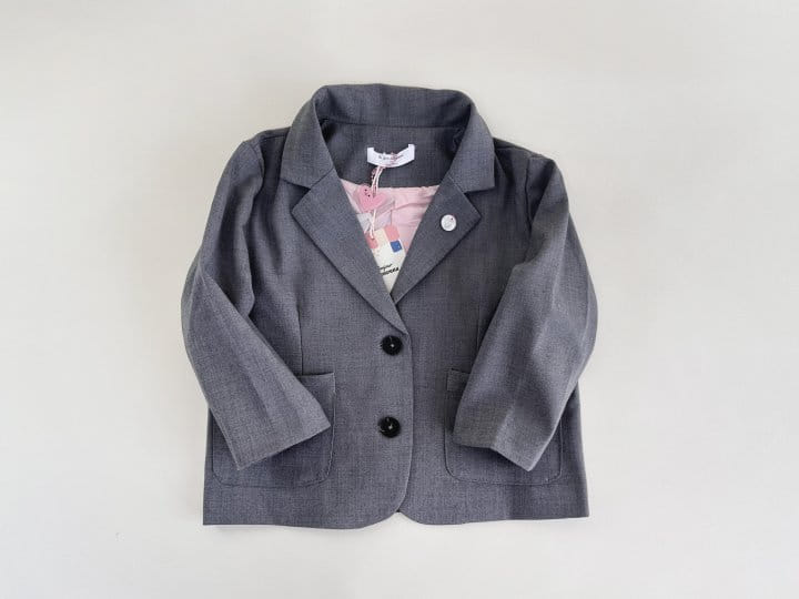 Bienvenu - Korean Children Fashion - #Kfashion4kids - Semi Suit Jacket - 7