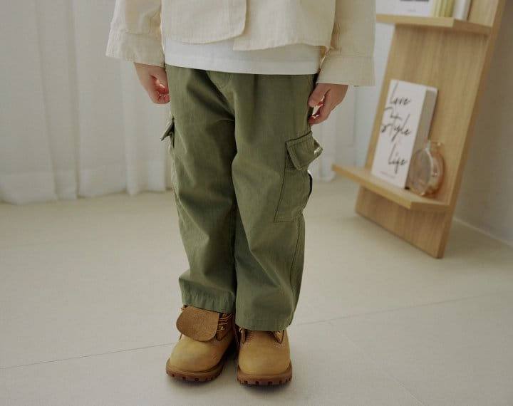 Bienvenu - Korean Children Fashion - #childofig - Cargo Pants - 7