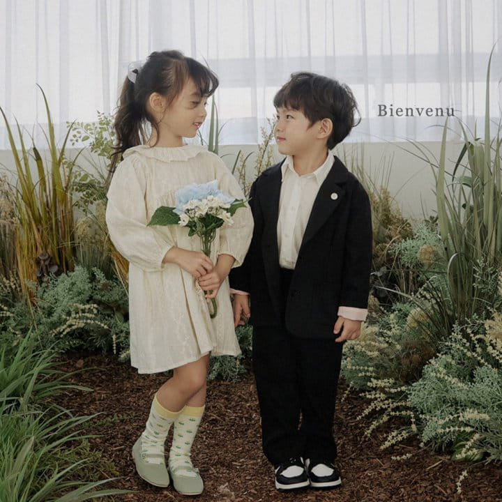 Bienvenu - Korean Children Fashion - #discoveringself - Semi Suit Jacket - 2