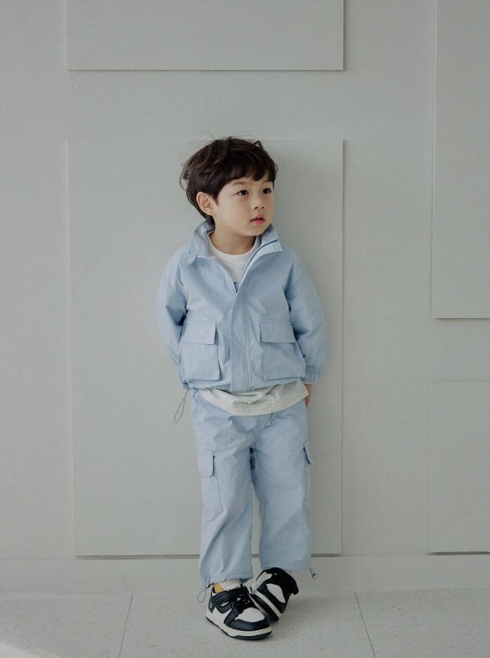 Bienvenu - Korean Children Fashion - #fashionkids - Windbreaker Pants