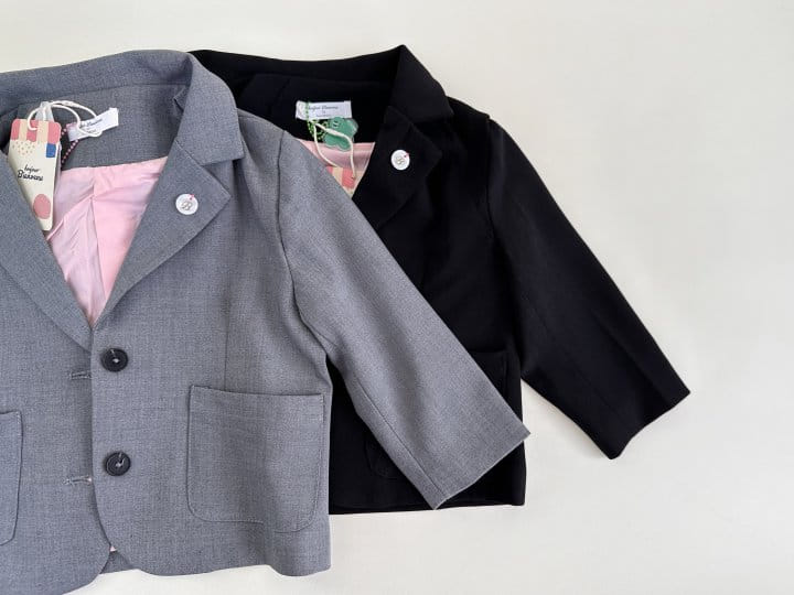 Bienvenu - Korean Children Fashion - #kidsstore - Semi Suit Jacket - 5