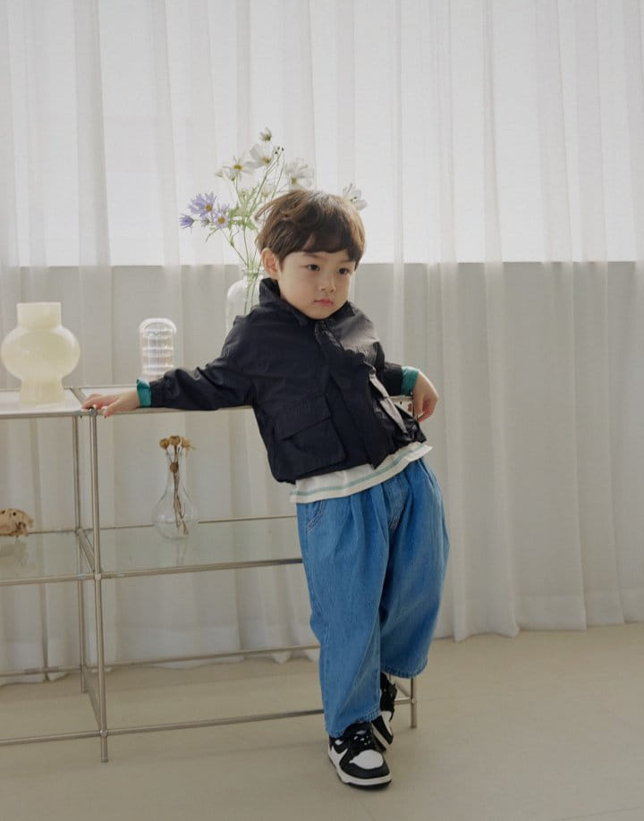 Bienvenu - Korean Children Fashion - #kidzfashiontrend - High Neck String Jumper - 5