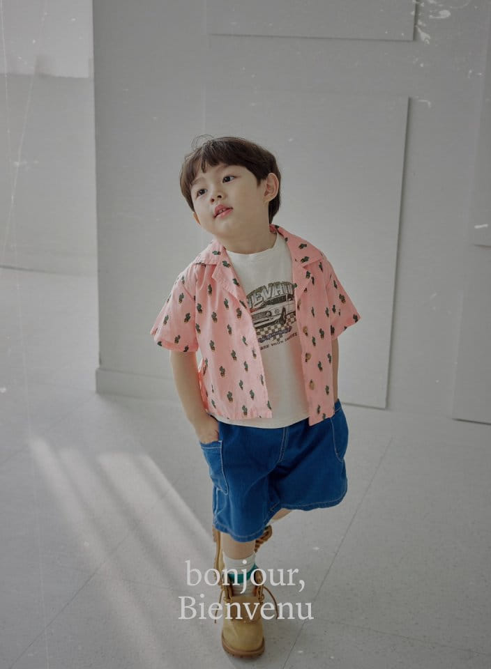 Bienvenu - Korean Children Fashion - #kidzfashiontrend - Car Tee - 2