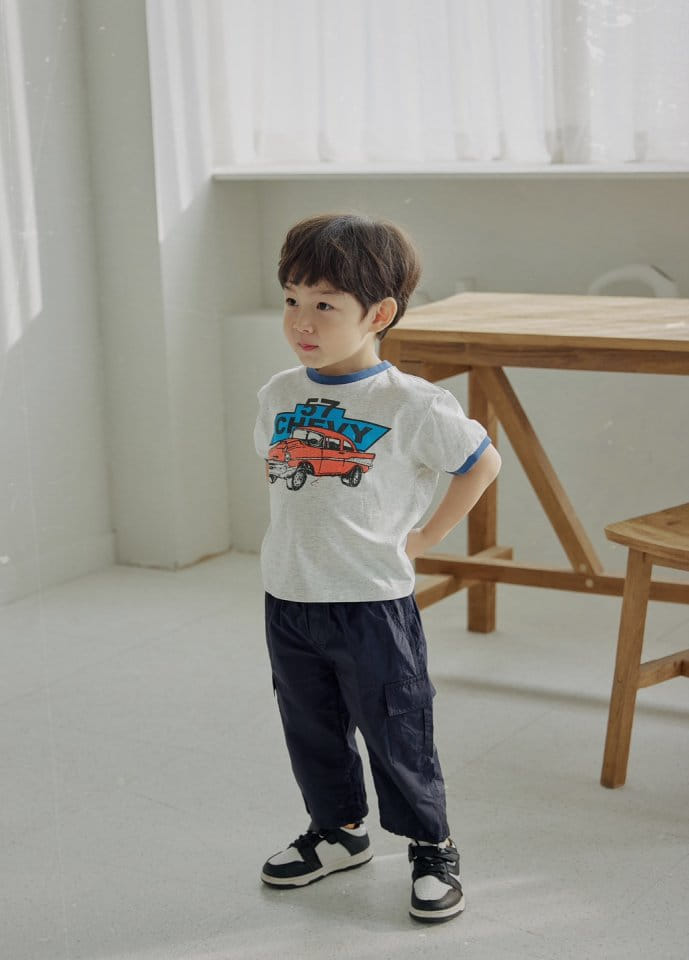 Bienvenu - Korean Children Fashion - #littlefashionista - 57 Car Tee - 3