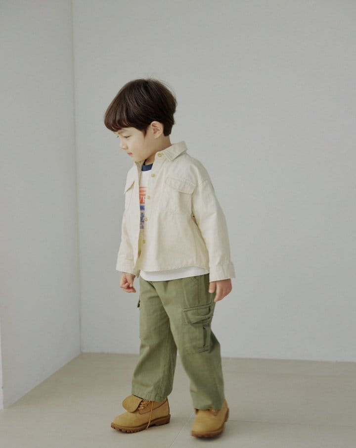 Bienvenu - Korean Children Fashion - #littlefashionista - Cargo Pants - 4
