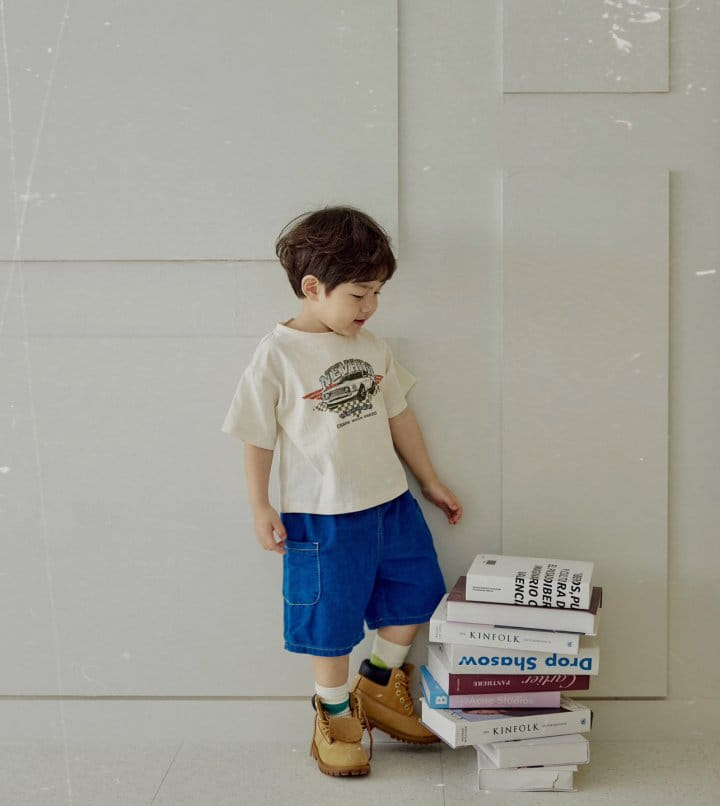 Bienvenu - Korean Children Fashion - #magicofchildhood - Car Tee - 5