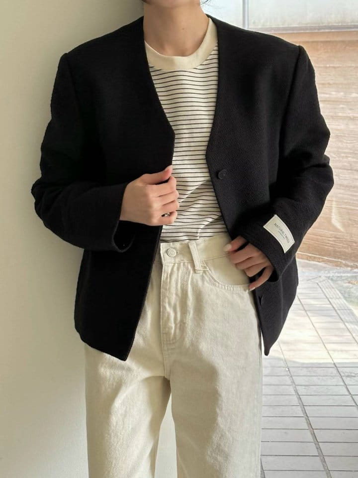 Binus - Korean Women Fashion - #momslook - Lemaire Tweed Jacket - 6