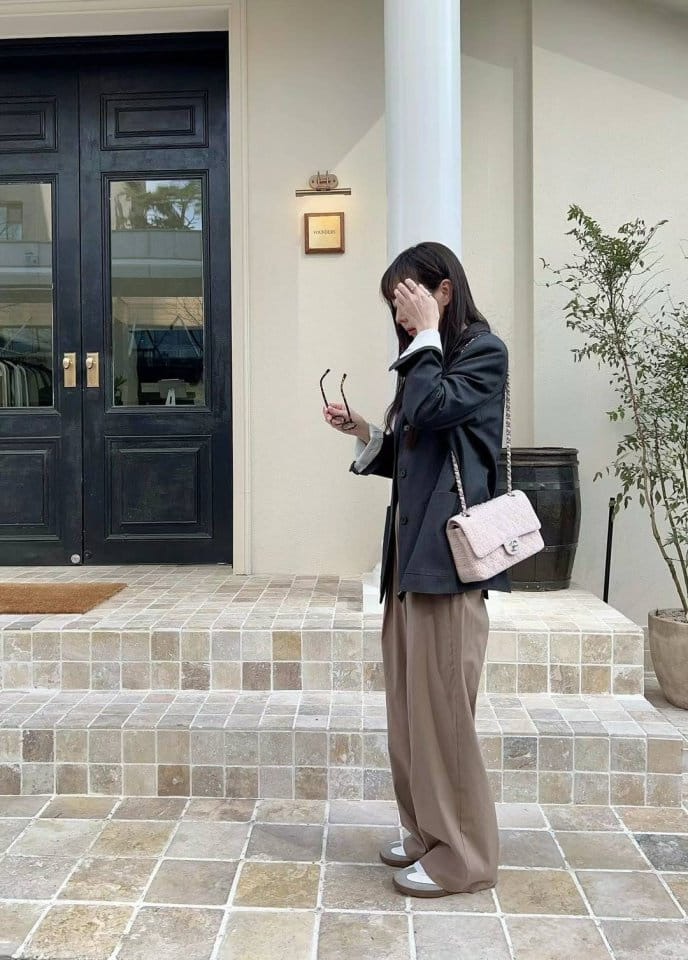 Binus - Korean Women Fashion - #momslook - Linen Slacks - 6