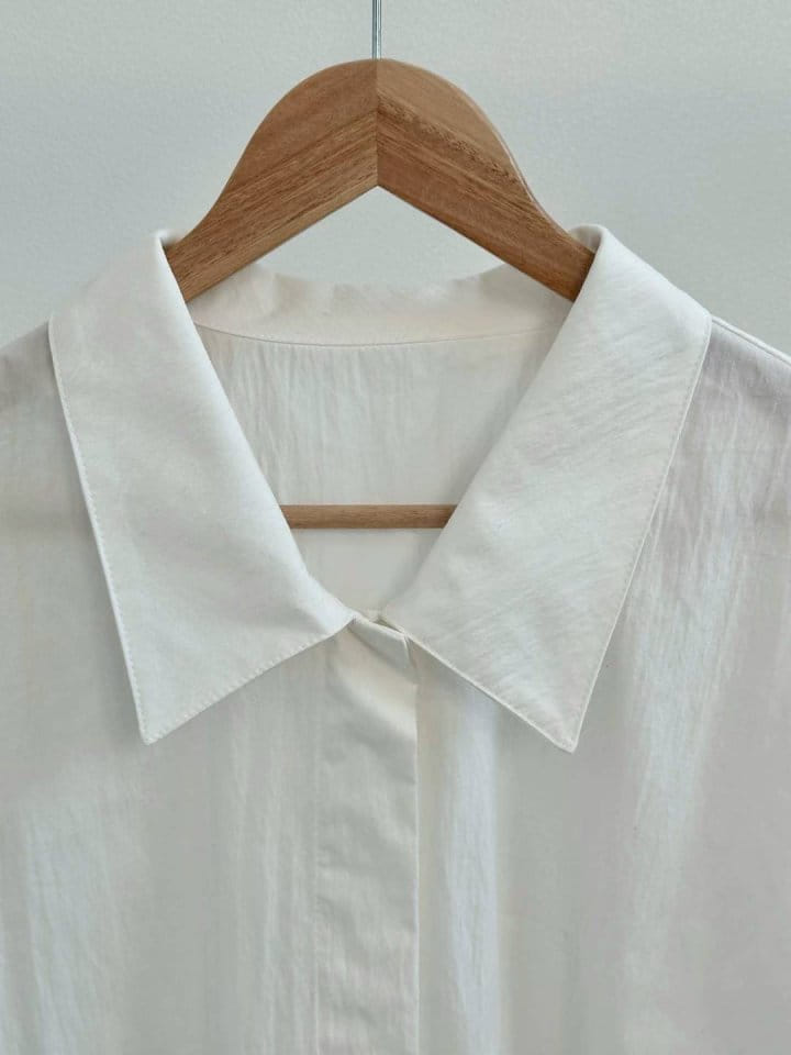 Binus - Korean Women Fashion - #womensfashion - Linkle Crop Shirt - 5