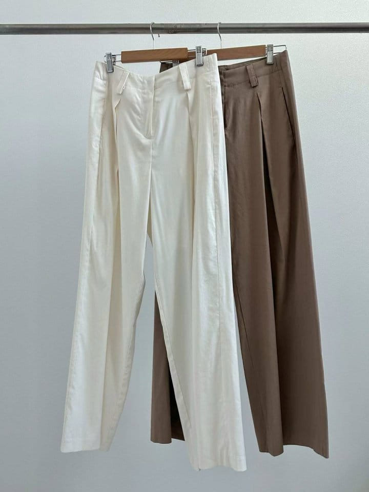 Binus - Korean Women Fashion - #womensfashion - Linen Slacks