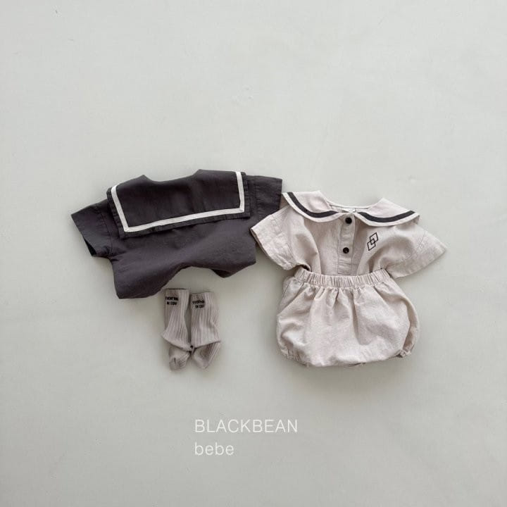 Black Bean - Korean Baby Fashion - #onlinebabyshop - Binch Bebe Top Bottom Set - 4