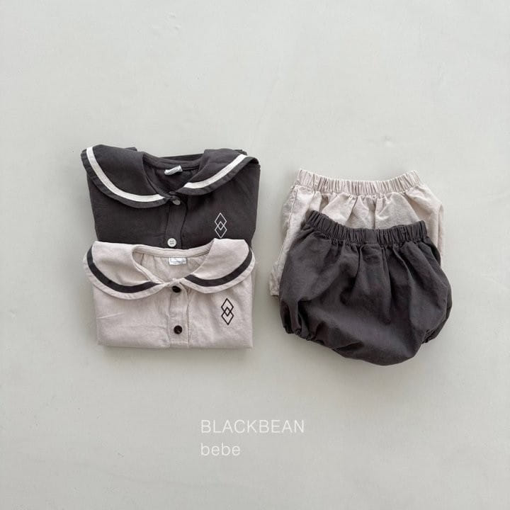 Black Bean - Korean Baby Fashion - #babyboutique - Binch Bebe Top Bottom Set - 5