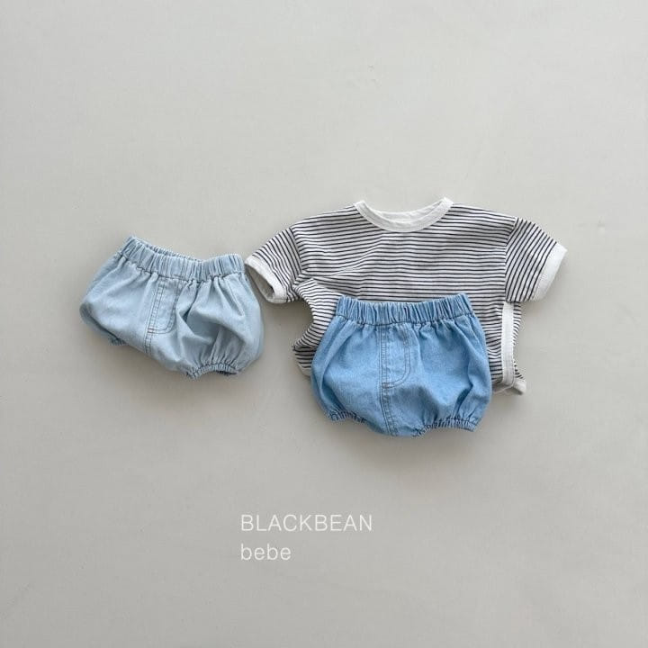 Black Bean - Korean Baby Fashion - #babyboutiqueclothing - Soda Denim Bloomers - 7