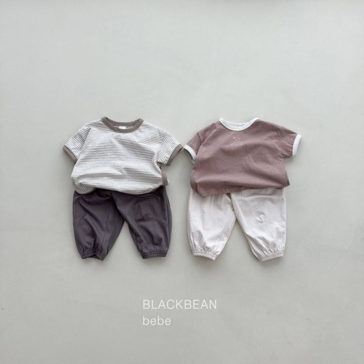 Black Bean - Korean Baby Fashion - #babyclothing - Dart Bebe Pants - 2