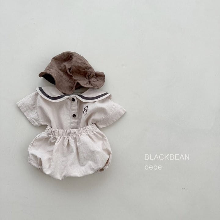 Black Bean - Korean Baby Fashion - #babyclothing - Binch Bebe Top Bottom Set - 7