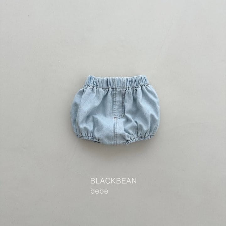 Black Bean - Korean Baby Fashion - #babyfashion - Soda Denim Bloomers - 9