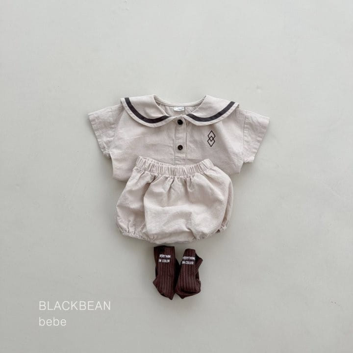 Black Bean - Korean Baby Fashion - #babyfashion - Binch Bebe Top Bottom Set - 8