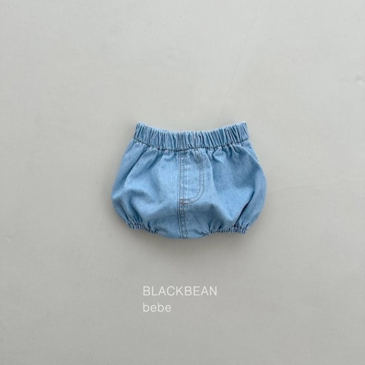 Black Bean - Korean Baby Fashion - #babyfever - Soda Denim Bloomers - 10