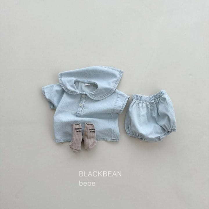Black Bean - Korean Baby Fashion - #babyfever - Mountain Bebe Top Bottom Set
