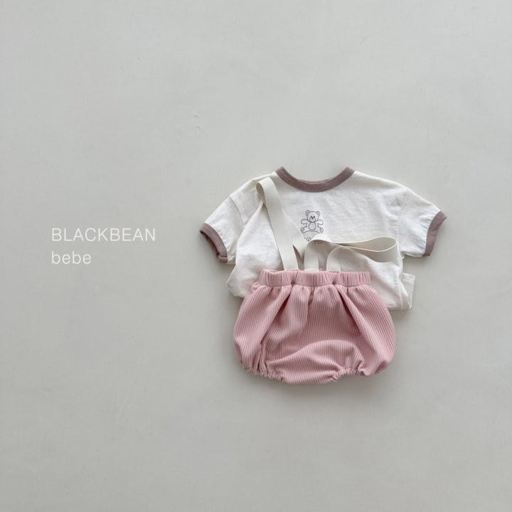 Black Bean - Korean Baby Fashion - #babygirlfashion - Banding Bloomers - 8