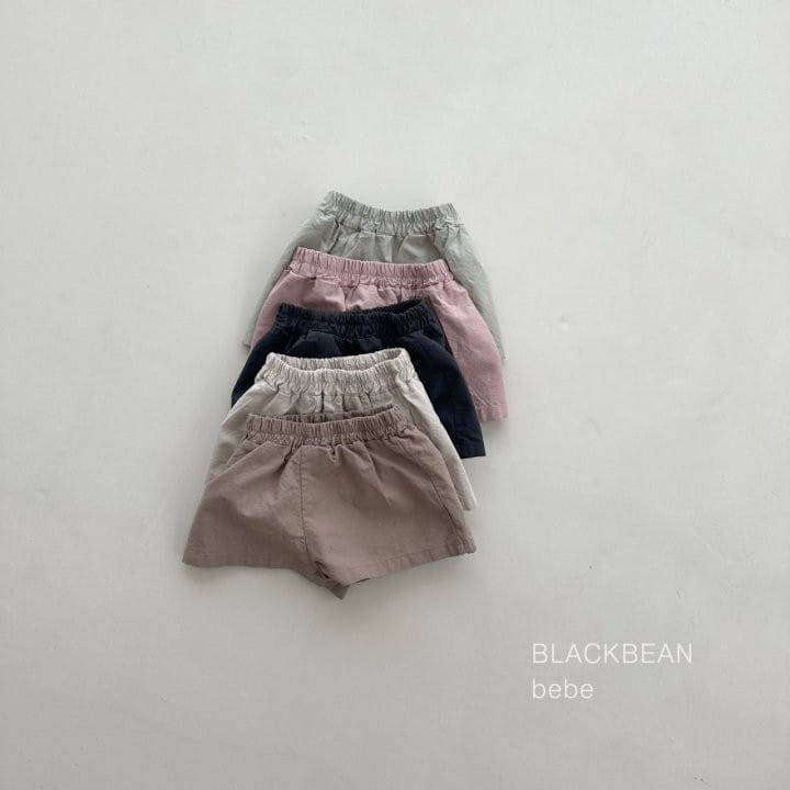 Black Bean - Korean Baby Fashion - #babygirlfashion - Linen Bebe Shorts