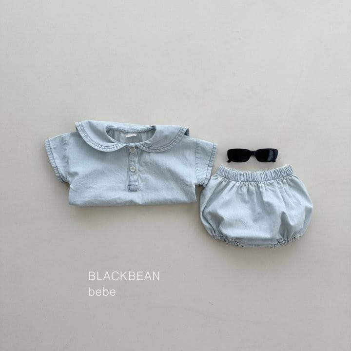 Black Bean - Korean Baby Fashion - #babylifestyle - Mountain Bebe Top Bottom Set - 4