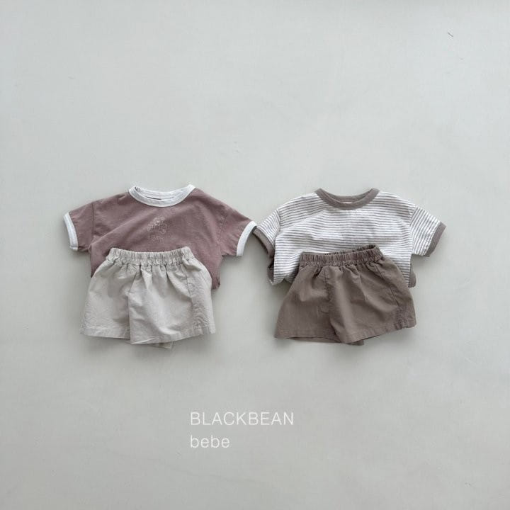 Black Bean - Korean Baby Fashion - #babyoninstagram - Linen Bebe Shorts - 3