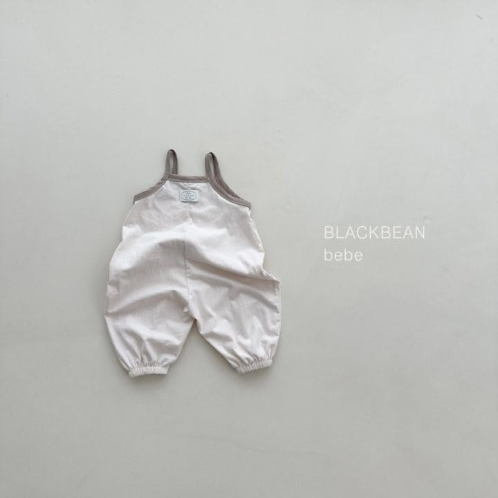 Black Bean - Korean Baby Fashion - #babywear - Cream Bebe Dungarees - 8