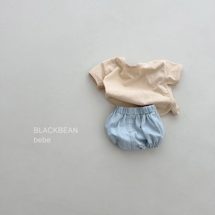 Black Bean - Korean Baby Fashion - #babywear - Soda Denim Bloomers - 2