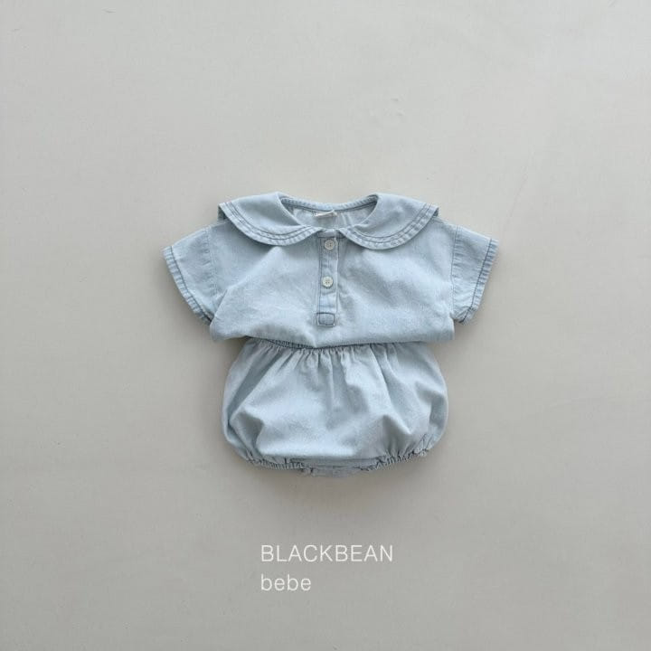 Black Bean - Korean Baby Fashion - #babywear - Mountain Bebe Top Bottom Set - 8