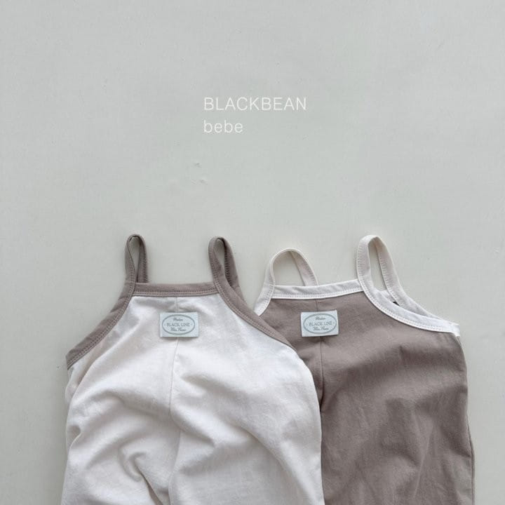 Black Bean - Korean Baby Fashion - #onlinebabyboutique - Cream Bebe Dungarees - 9