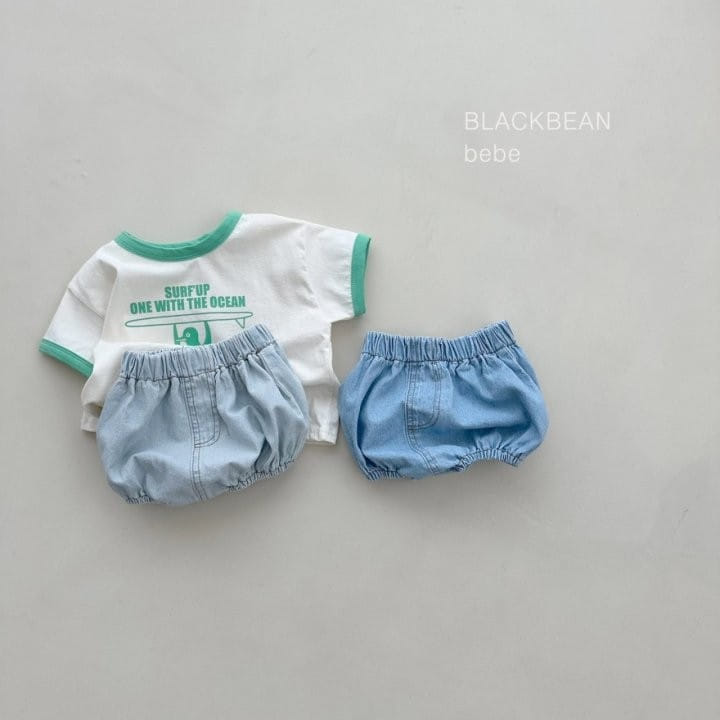 Black Bean - Korean Baby Fashion - #onlinebabyboutique - Soda Denim Bloomers - 4