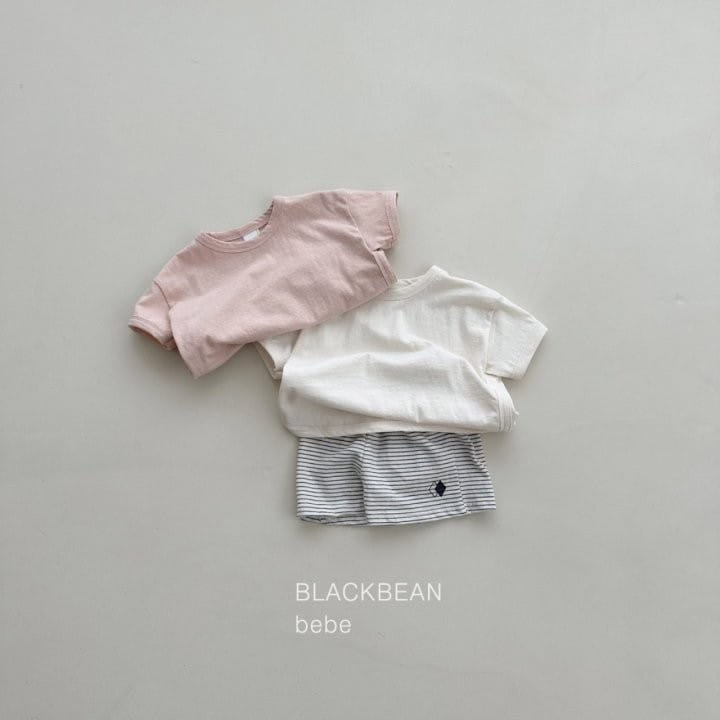 Black Bean - Korean Baby Fashion - #smilingbaby - Coconut Bebe Tee - 10
