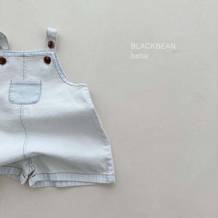 Black Bean - Korean Baby Fashion - #smilingbaby - Ade Bebe Dungarees - 7