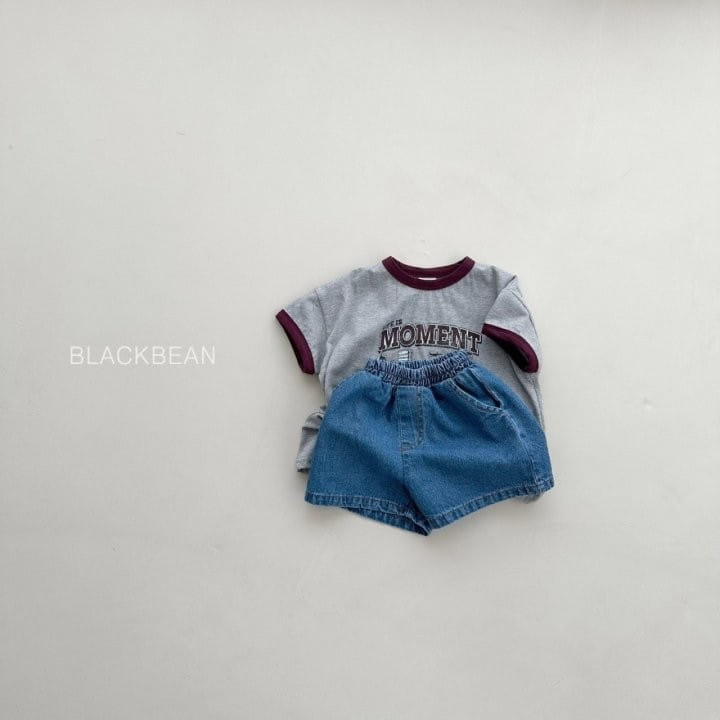 Black Bean - Korean Children Fashion - #Kfashion4kids - 617 Basic Denim Shorts - 6