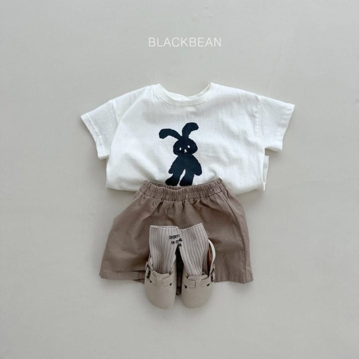Black Bean - Korean Children Fashion - #stylishchildhood - Rabbit Tee - 4