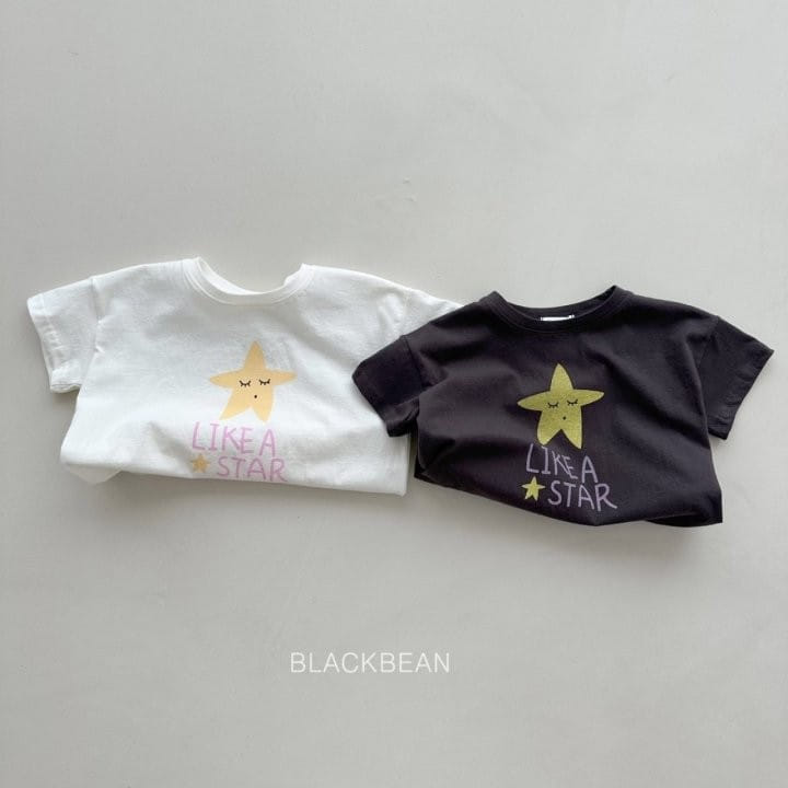 Black Bean - Korean Children Fashion - #childofig - Little Star Tee - 5