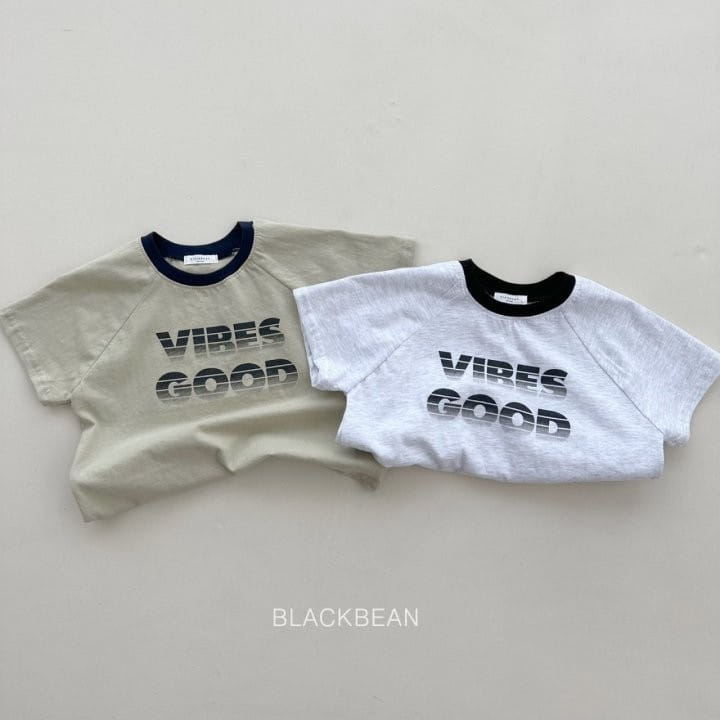 Black Bean - Korean Children Fashion - #childofig - Vibes Tee - 7
