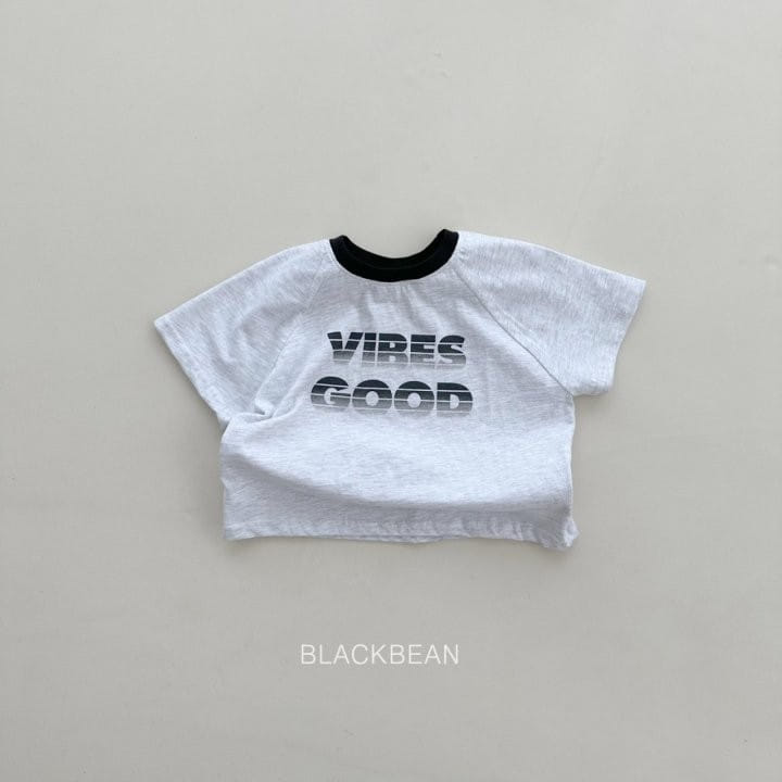 Black Bean - Korean Children Fashion - #childofig - Vibes Tee - 8