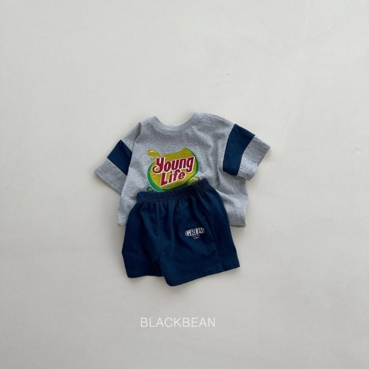 Black Bean - Korean Children Fashion - #childrensboutique - Lemon Tee - 7