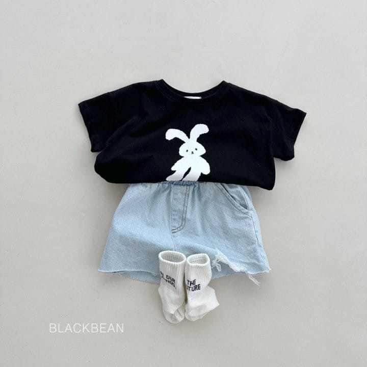 Black Bean - Korean Children Fashion - #childrensboutique - Rabbit Tee - 5
