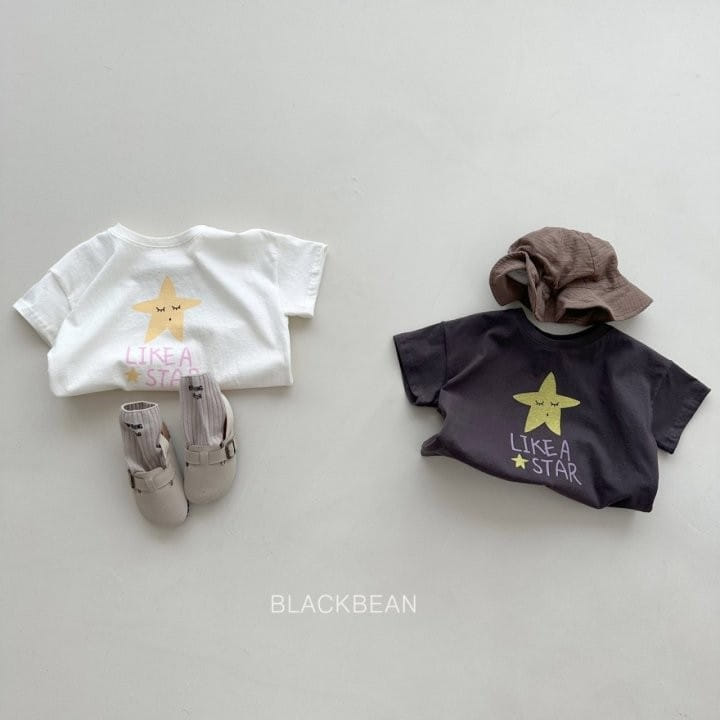Black Bean - Korean Children Fashion - #childrensboutique - Little Star Tee - 6