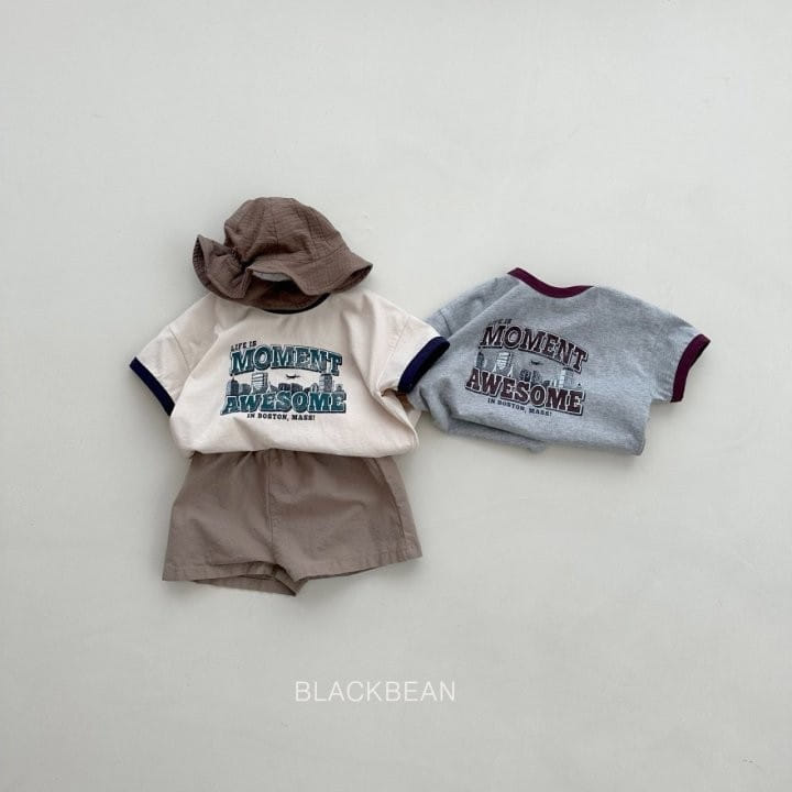 Black Bean - Korean Children Fashion - #childrensboutique - City Piping Tee - 3