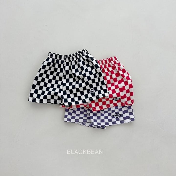 Black Bean - Korean Children Fashion - #designkidswear - Checker Pants