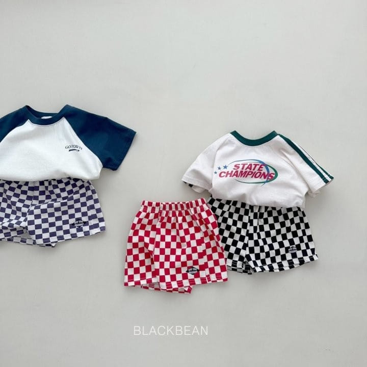 Black Bean - Korean Children Fashion - #discoveringself - Checker Pants - 2