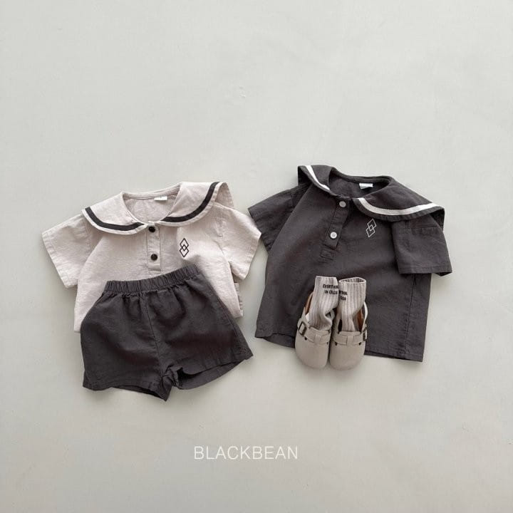 Black Bean - Korean Children Fashion - #discoveringself - Binch Top Bottom Set - 4