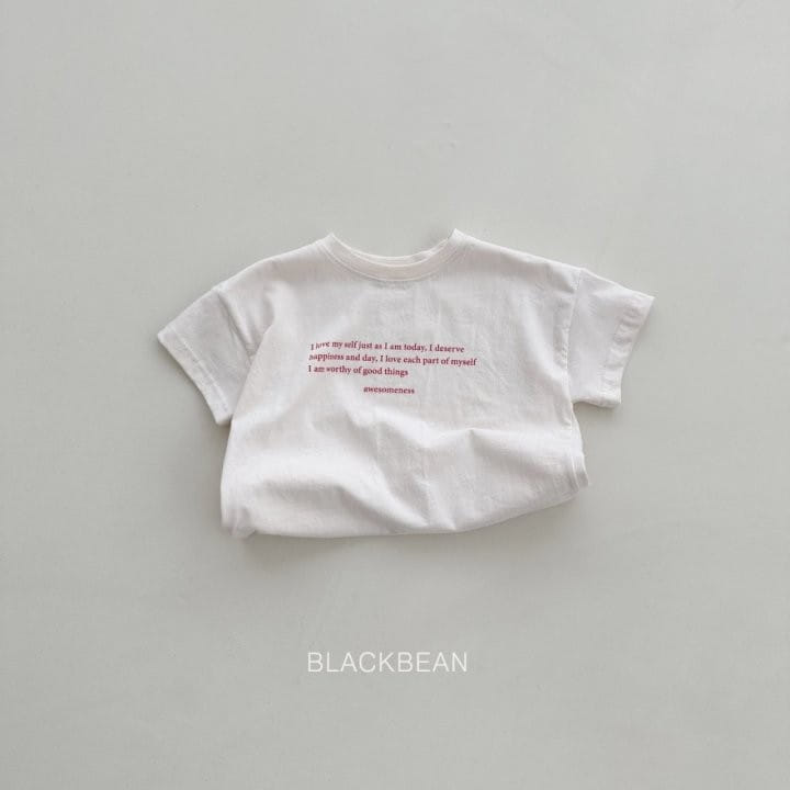 Black Bean - Korean Children Fashion - #kidsshorts - Love Me Tee With MoM - 10