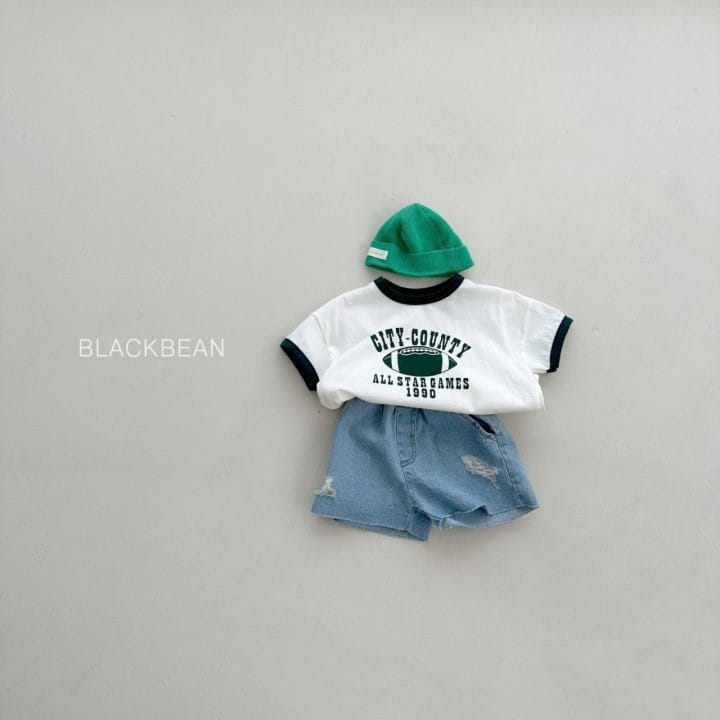Black Bean - Korean Children Fashion - #kidsshorts - All Star Tee - 8